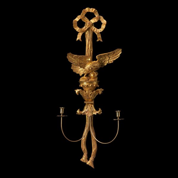 Regency Ribbon and Eagle Wall Lights
