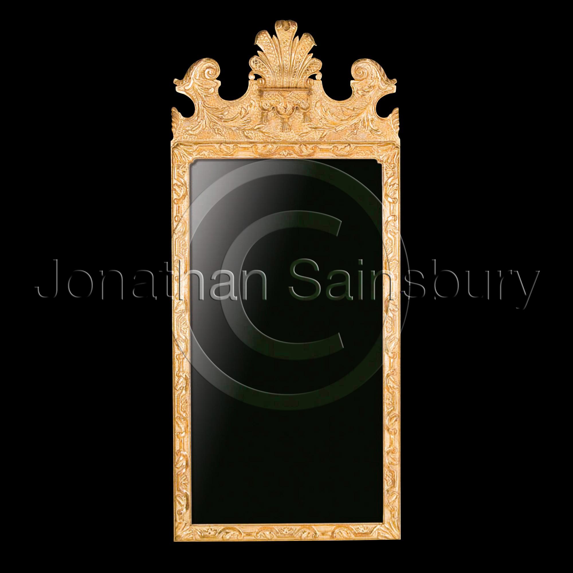 I Gilt Gesso Mirror Jonathan Sainsbury