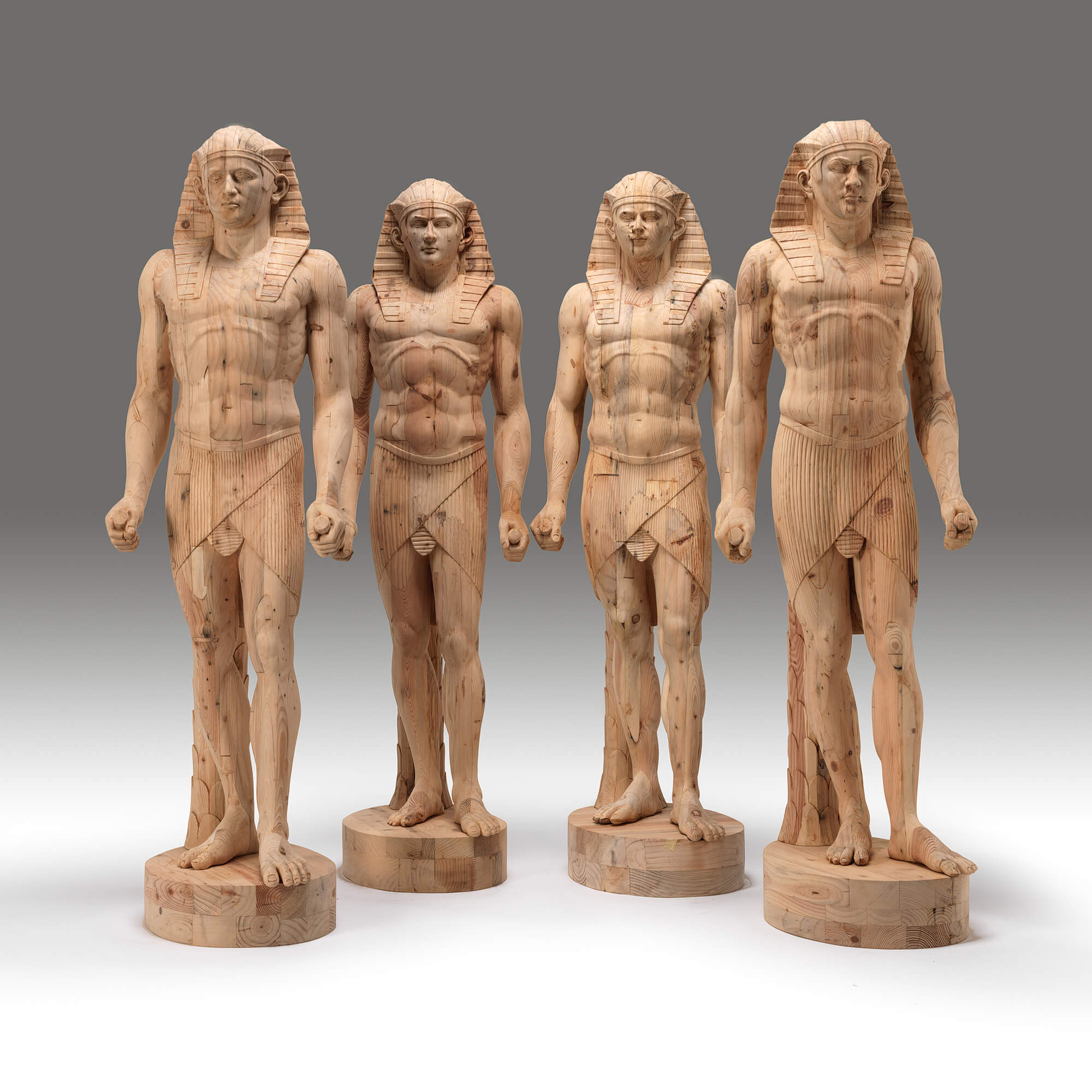 Thomas Hope Carved Egyptian Figures