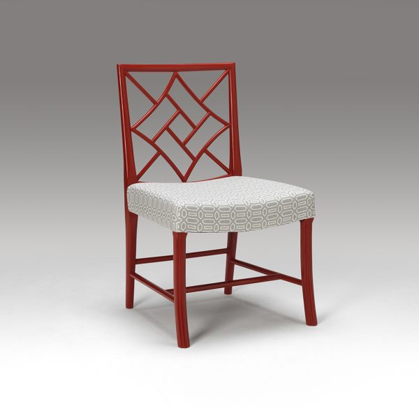Chinoiserie pavilion dining chair - Image 8
