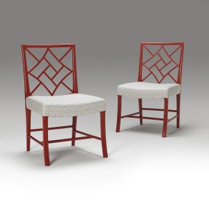 Chinoiserie pavilion dining chair