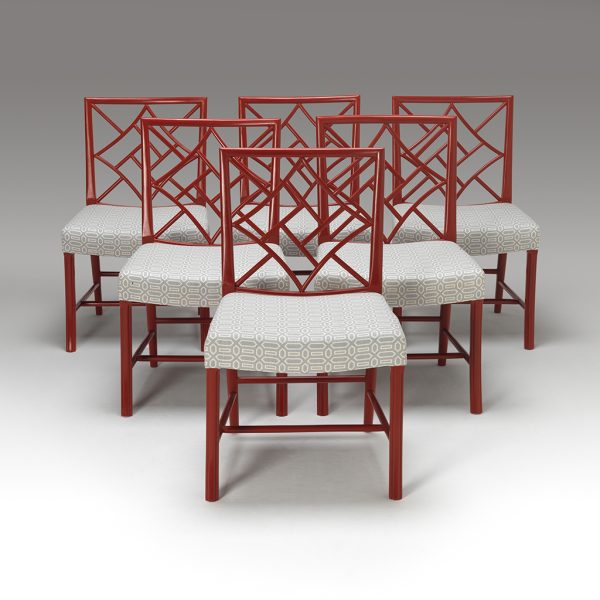Chinoiserie pavilion dining chair - Image 7