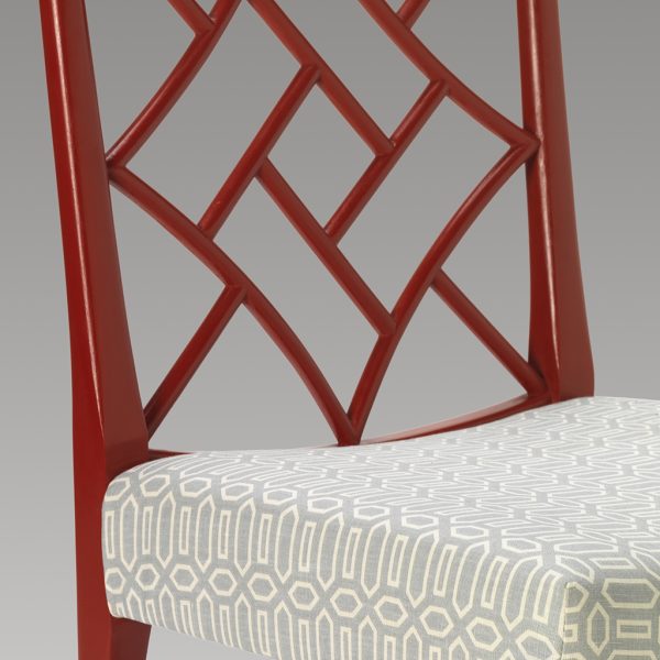 Chinoiserie pavilion dining chair - Image 6