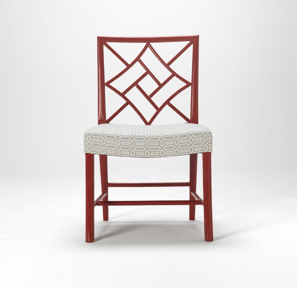 Chinoiserie pavilion dining chair - Image 4