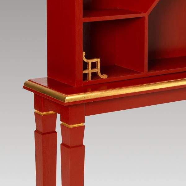 The Chinoiserie pagoda open bookcase - Image 2
