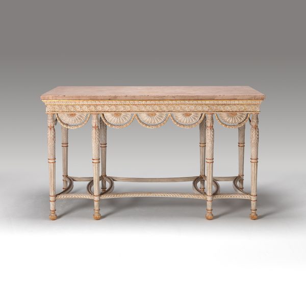 George III design parcel gilt pier-tables - Image 7