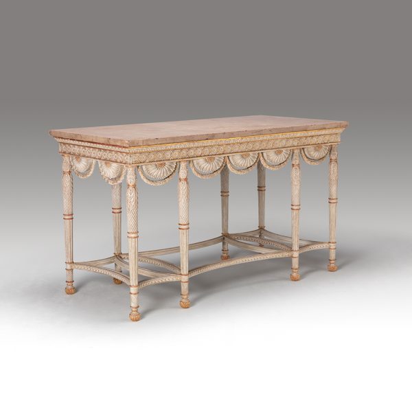 George III design parcel gilt pier-tables - Image 6