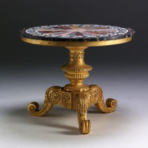 Regency Marble Top Table