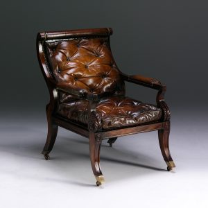 Regency Library Armchair