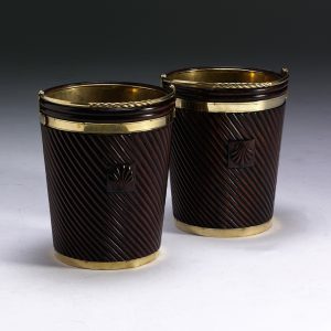 Irish Shell Peat Bucket