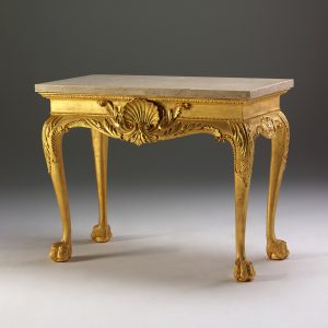 George II Shell Hall Table