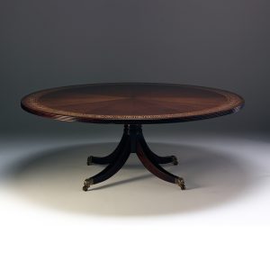 Greek Key Round Dining Table